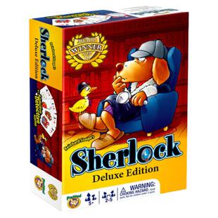 以色列foxmind神探瞎了狗Sherlock记忆力训练益智卡牌桌游侦探5岁