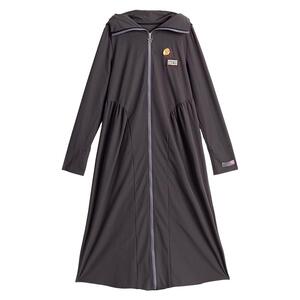 KEIKO 凉感长款裙式防晒衣2024新款原纱全身防晒服防紫外线UPF50+