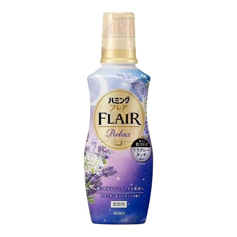 KAO花王 Flair长效清香柔顺剂510ml薰衣草茉莉花香紫衣物柔顺进口