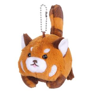 摇尾巴玩具国宝小熊猫拉线毛绒公仔挂件可爱猫咪卡通玩偶拉绳转圈