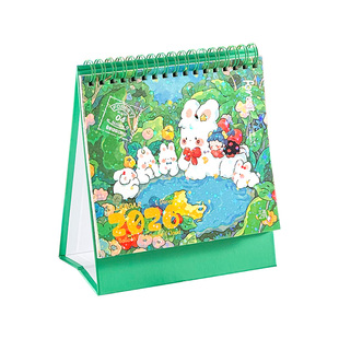 三年二班台历2026年新款日历计划本高颜值备忘录桌面摆件办公室