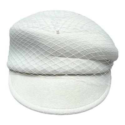 新款马术帽名媛C4褶显瘦时尚礼帽