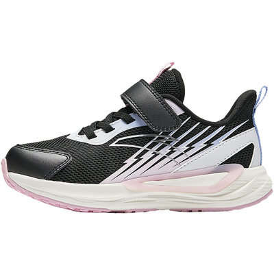 安踏儿童运动女小童犟弹跑鞋