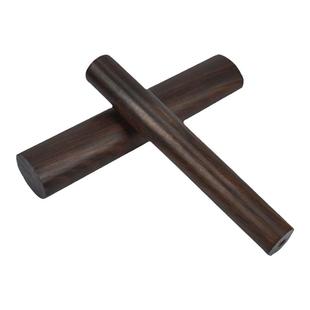 实木高低音木头梆子打击乐器河北梆子河南豫剧双音木鱼红木双响筒