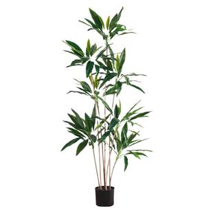 仿真绿植盆栽天鹅绒高端轻奢北欧风植物盆景室内客厅落地装饰摆件