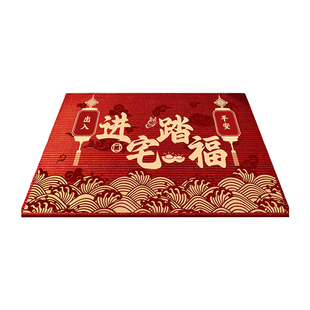 入户门地垫2025新年地垫新款入户门垫防滑耐脏进门脚垫地毯入户门