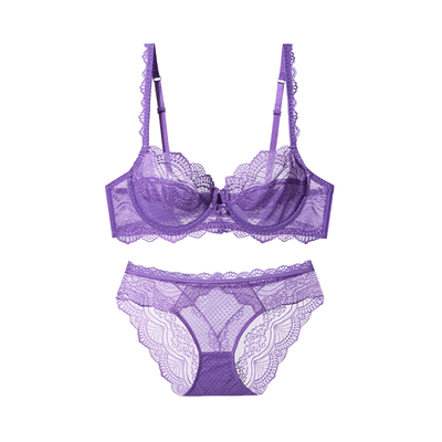 peach-box蕾丝性感内衣套装女