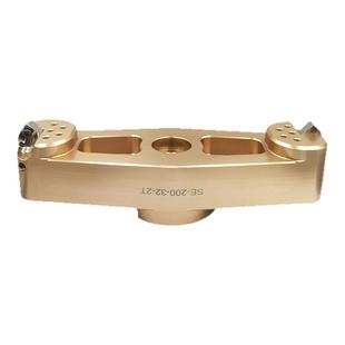 SE桥式2刃铣刀盘 一体/微调铜铝高光镜面用平面铣AP1604/1204刀片