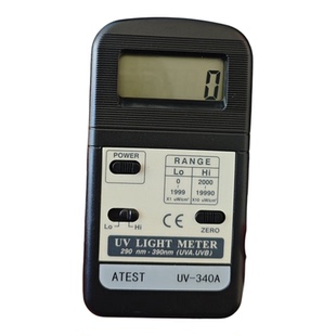 黑光照度计UV-340A紫外辐照计紫外强度计UV340A荧光探伤照度计