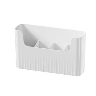 厨房收纳神器橱柜门内侧保鲜膜收纳架收纳盒壁挂式柜门冰箱置物架