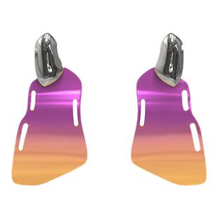 KVK OVERDRIVE 超速系列王者耳钉 原创设计渐变色小众高级耳饰女