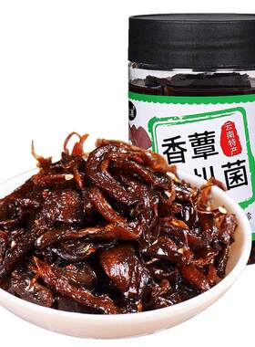 即食油鸡枞菌牛肝菌松茸菌下饭菜