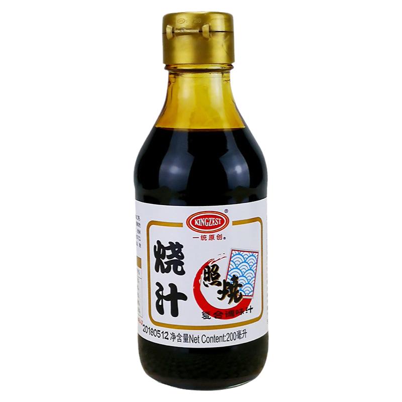 天禾一统原创日式照烧汁/烧烤酱汁/烤鳗鱼汁/章鱼烧小丸子 200ml