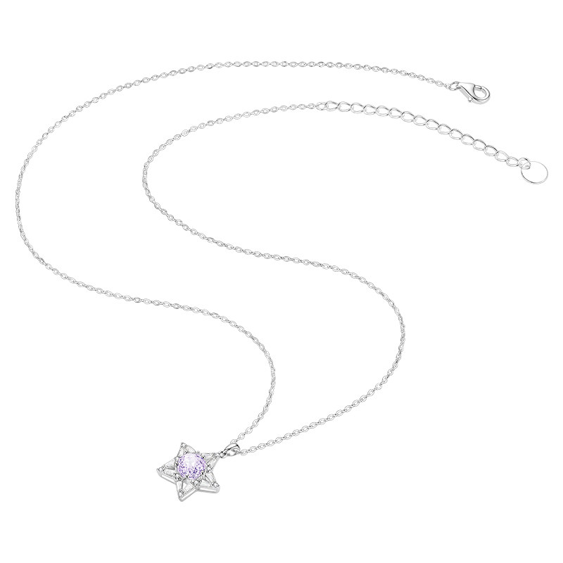 【生日礼物】周大生许愿星项链女