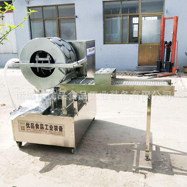 配备USB小型春卷皮机 全自动电加热型春饼机，春卷皮机械