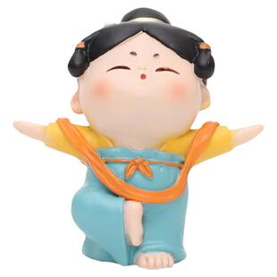 创意唐仕女古风生日礼物客厅桌面小摆件办公装饰品摆设送礼好物