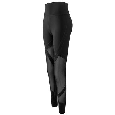 岚纹性感网纱高腰提臀瑜伽健身裤