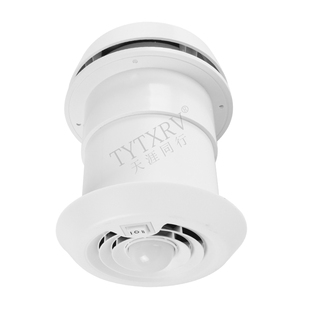 房车车顶蘑菇头风口带风扇 顶置排风扇 顶装圆形排风口12V 出风口