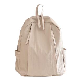 韩系ins慵懒风书包女 小众高颜值轻便双肩包大学生简约休闲背包潮