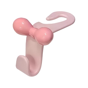 可爱多巴胺蝴蝶结汽车椅背挂钩