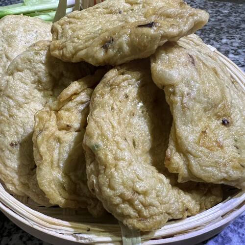 农产品甲子特产那哥鱼西鱼糕鱼饼马鲛鱼鮸鱼零食小吃真空包装500g