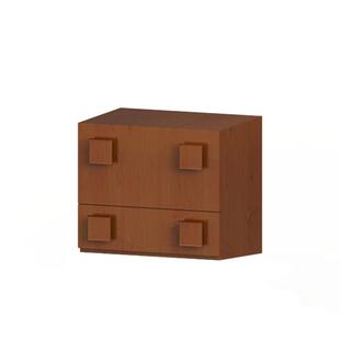 出乎生活莱克卡门柜黄杨木多功能斗柜家用收纳落地柜客厅卡门柜