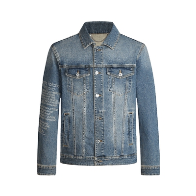 曼加龙春秋季男士牛仔夹克外套