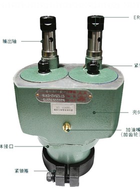 现货ST系列多轴器 钻床铣床两轴钻孔器 ST系列多轴攻丝器/ST108