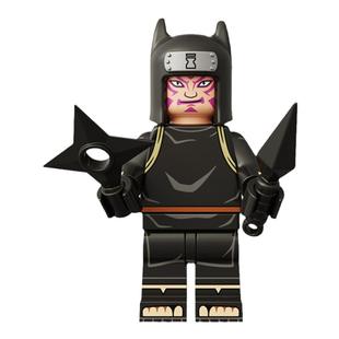 中国积木幻影忍者第三方原创人偶漫卡通火之意志拼插人仔儿童玩具