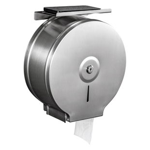 不锈钢大卷纸盒壁挂式大盘纸厕纸盒公共卫生间纸巾盒筒厕所置物架