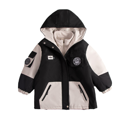 【原创潮牌】男童三合一加厚外套