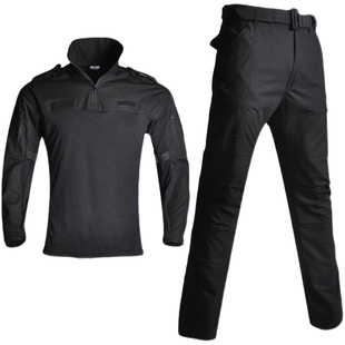 新款511黑色作训服套装男款春秋TBM教官服弹力特种兵作战训练服女