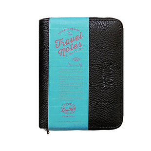 本子事多 真皮拉链收纳本 便携旅行手账本定活两用tn护照随身包