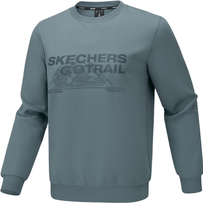 SKECHERS斯凯奇男子运动休闲套头衫卫衣P425M155-00VB