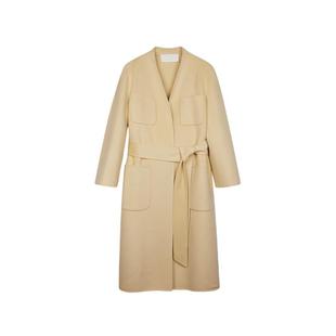 【LESSxSamuel】冬季羊毛大衣女毛呢外套2N0811240