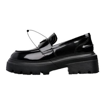 星期六乐福鞋内增高英伦风厚底鞋