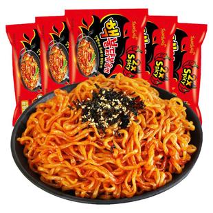 韩国三养双倍辣火鸡面核弹面进口超辣变态辣方便面拉面速食干拌面