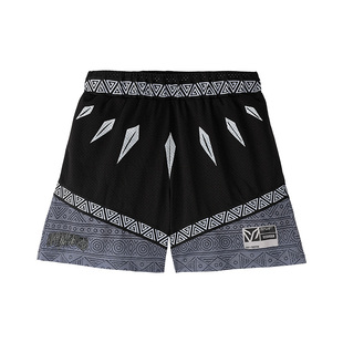 维动黑豹运动短裤男篮球美式夏季运动跑步训练速干网眼透气四分裤