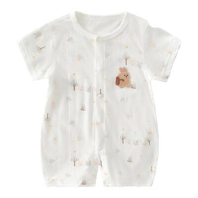 【二折专区】折扣店撤柜|夏季薄款连体衣透气短袖哈衣连身衣