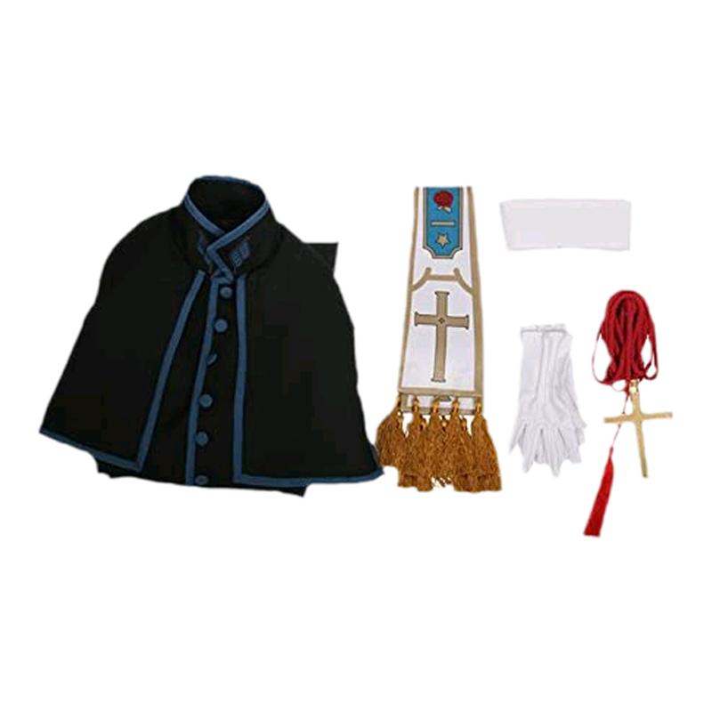 梵蒂冈奇迹调查官漫展表演出C服平贺约瑟夫庚cosplay日常神父服