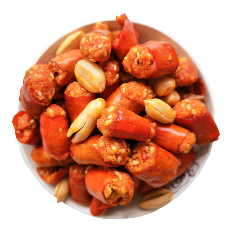 味思缘香辣酥油炸麻辣花生米干吃香脆椒商用零食特产儿时记忆爽口