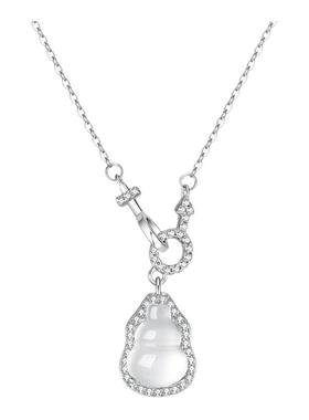 【葫芦项链】纯银新中式锁骨链