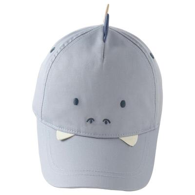 戴维贝拉男童纯棉帽子2026春夏新款女宝遮阳鸭舌帽儿童动物棒球帽