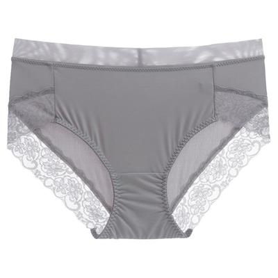 舒适牛奶丝内裤女士胖mm包臀无痕