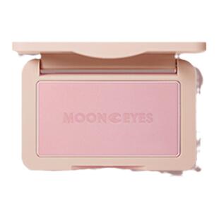 韩系牛奶粉色!mooneyes月亮眼睛腮红紫色日常膨胀色2025新款爆款