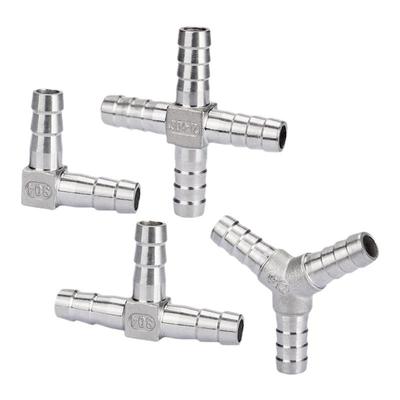 304不锈钢皮管水管软管接头TY型宝塔三通接头L型十字头四通宝塔弯