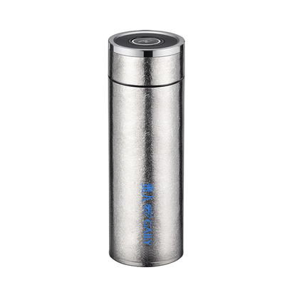 贵人纯钛一键开盖车载保温杯
