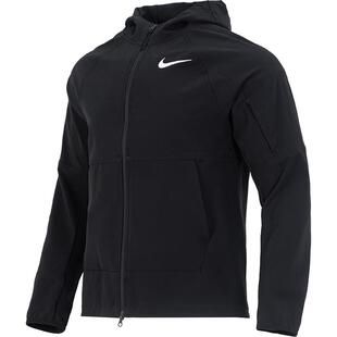滔搏NIKE耐克男子跑步训练宽松运动连帽夹克外套DQ6594-010