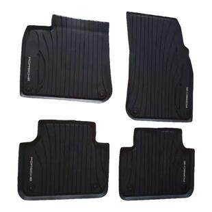 保时捷卡宴Macan帕拉梅拉taycan原厂4S原装专车用进口TPE橡胶脚垫