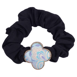 【栖物】新中式名家非遗宋锦配饰发夹发圈上久楷钱小萍 国风发饰